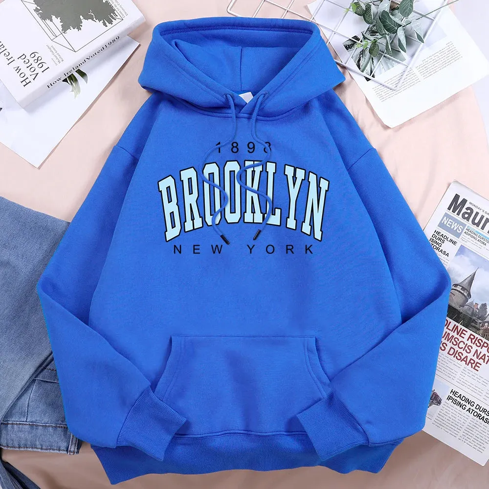 1898 Brooklyn New York Hoodie – Comfort Sweatshirts