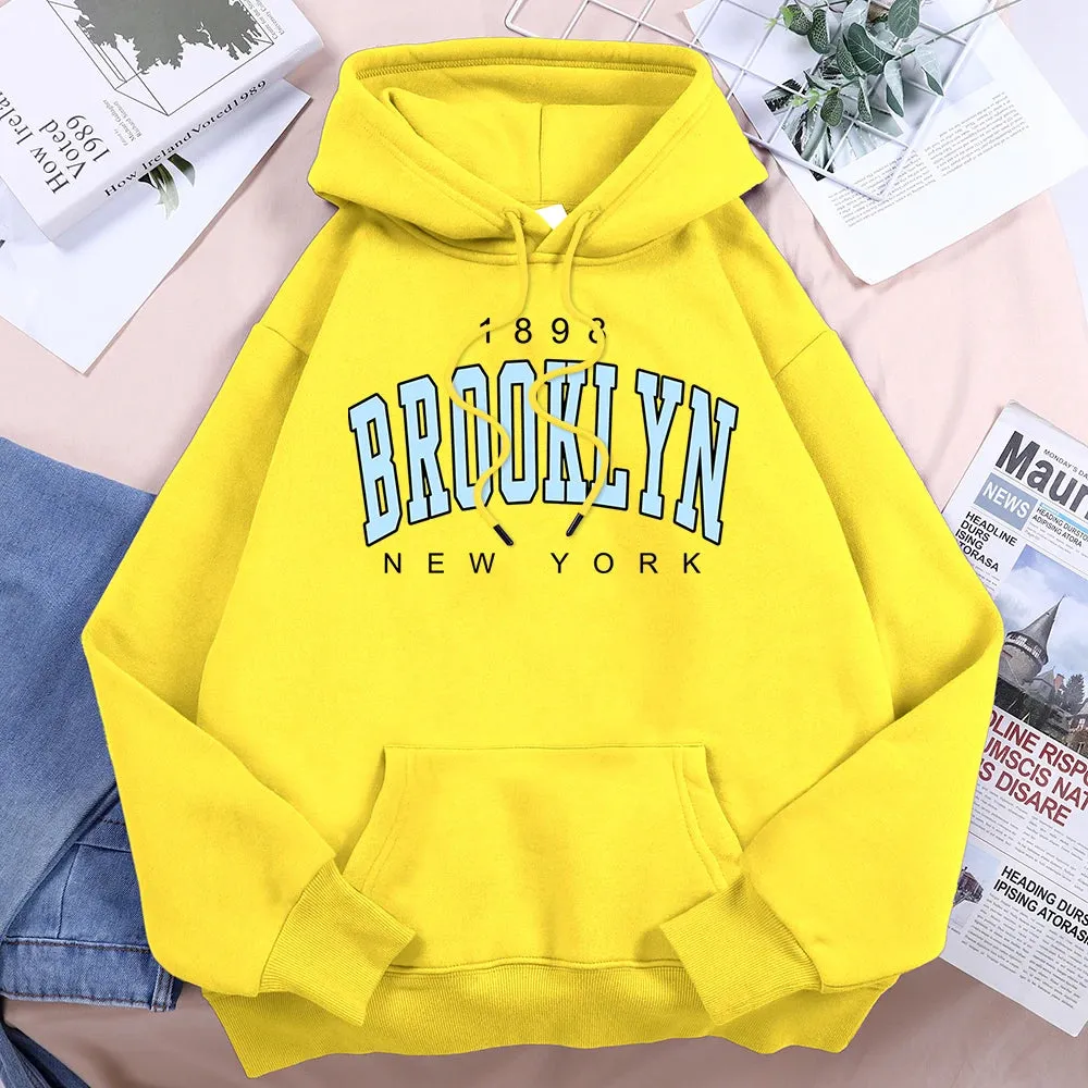 1898 Brooklyn New York Hoodie – Comfort Sweatshirts