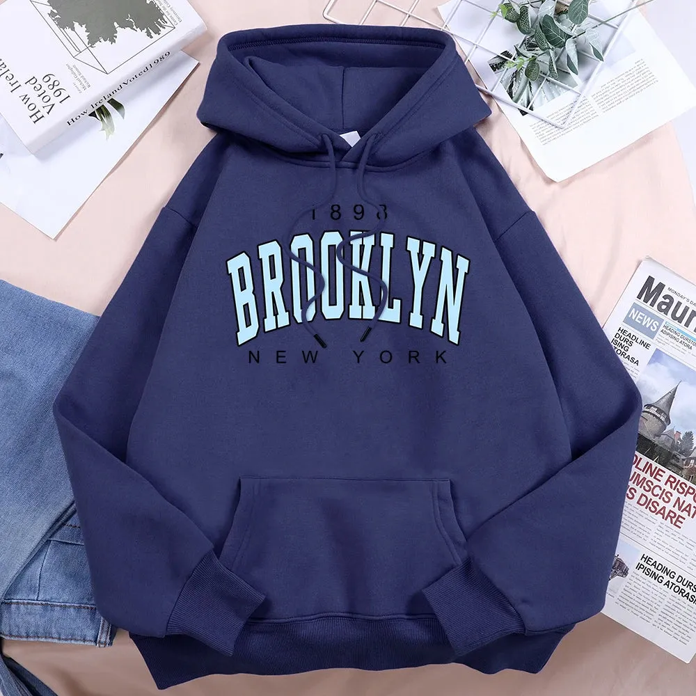 1898 Brooklyn New York Hoodie – Comfort Sweatshirts