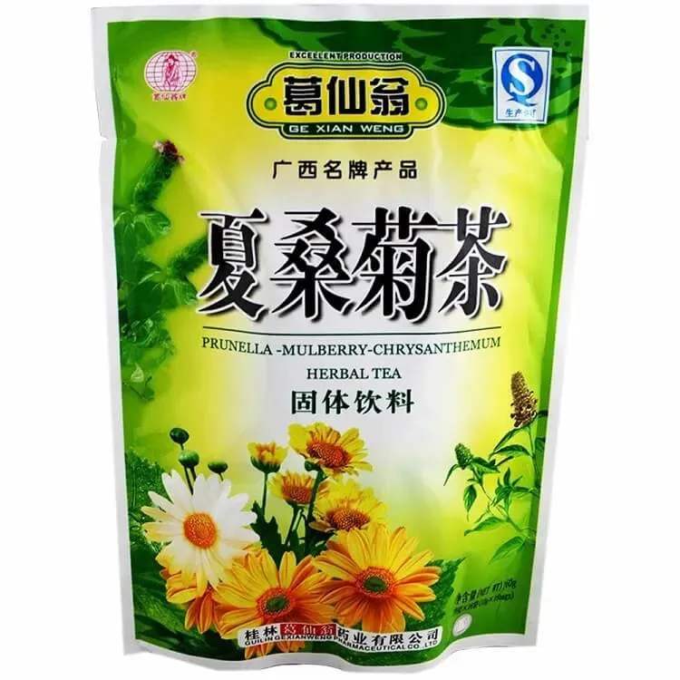 3 Bags Prunella Mulberry Chrysanthemum Herbal Tea (16 Packets)