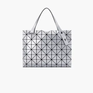 Bao Bao Issey Miyake Carton Handbag Silver