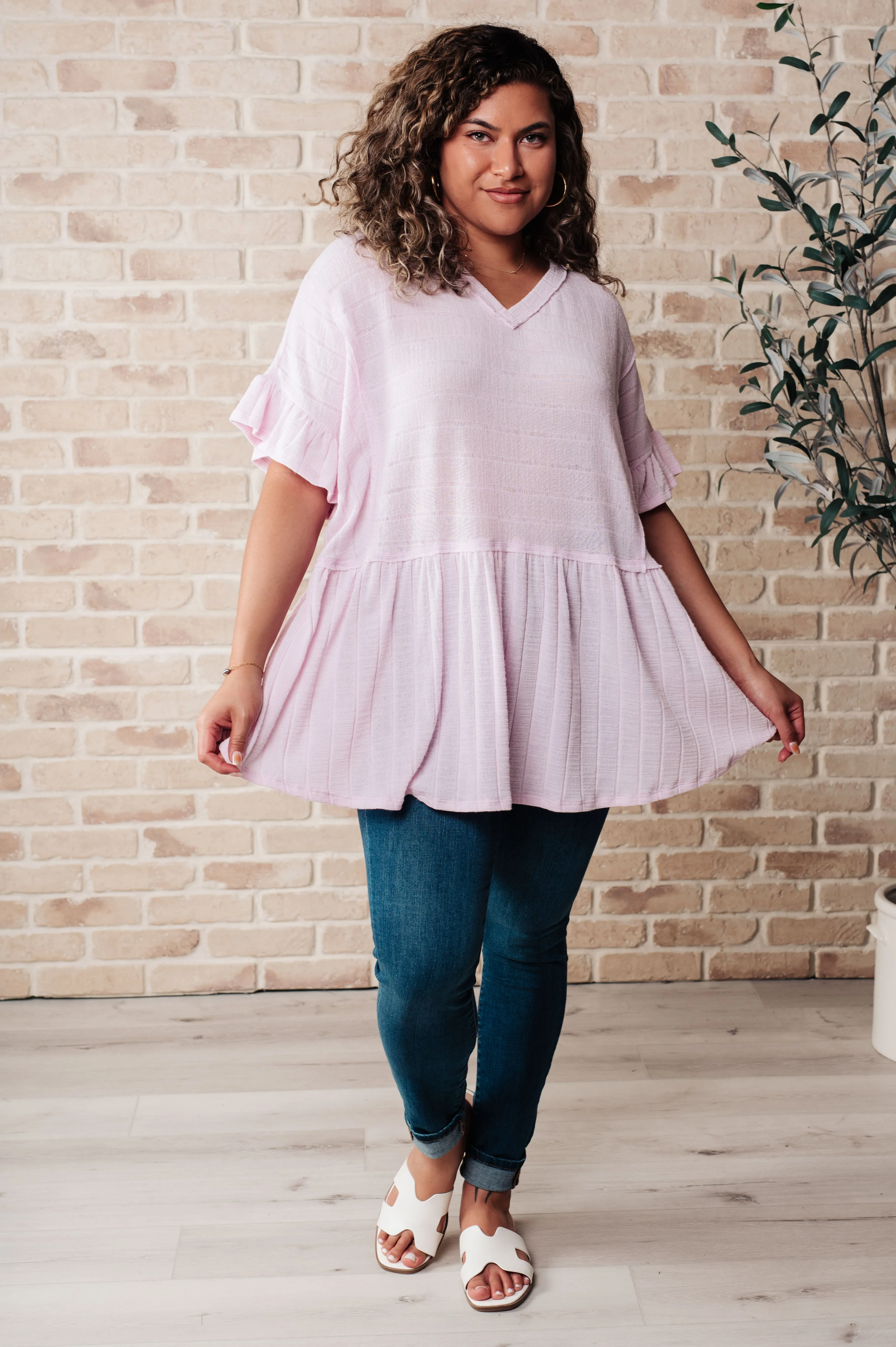 Can't Find the Words V-Neck Blouse (Online Exclusive)