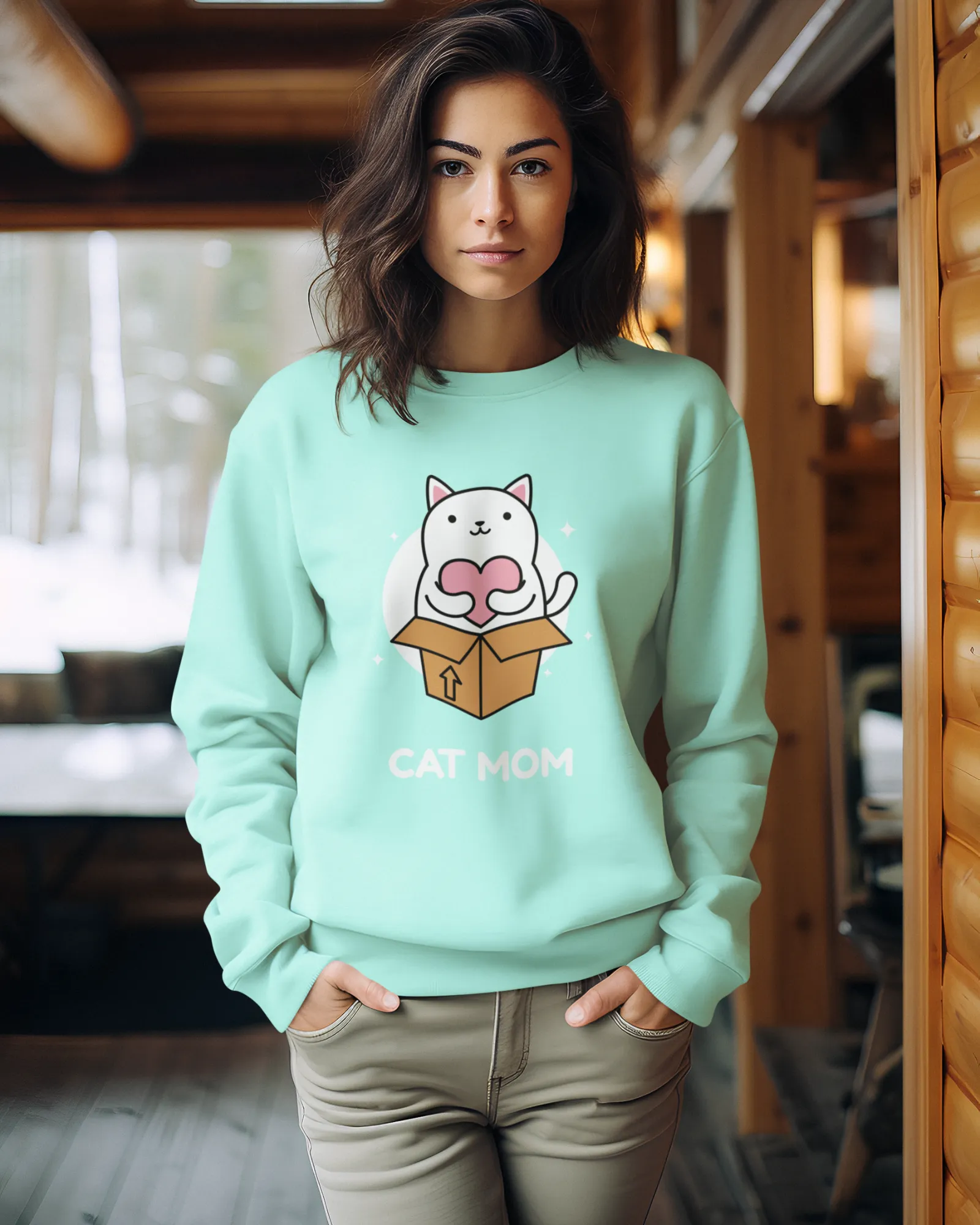 Cat Mom - Women's Sweatshirts