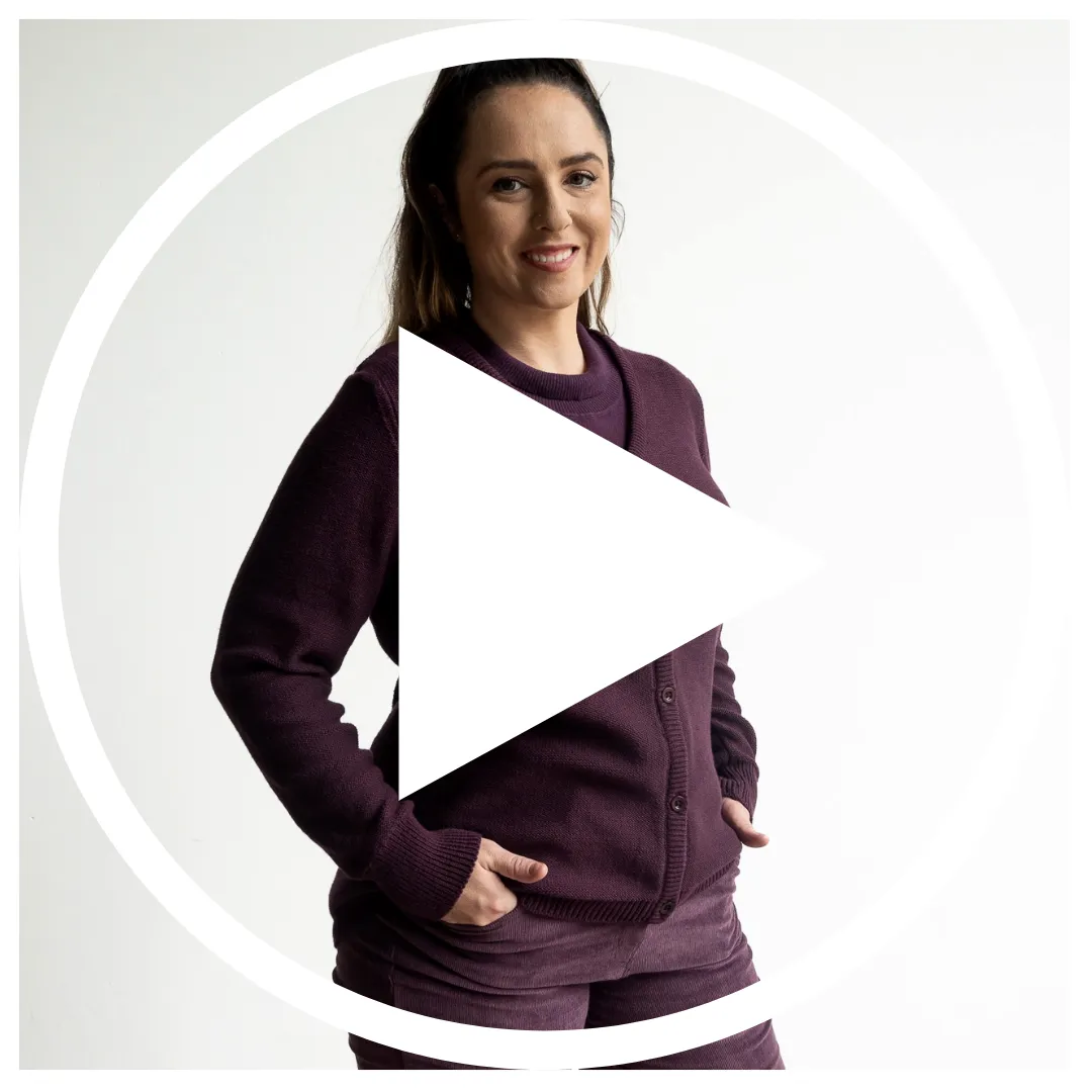 Classic Button-up Cotton Knit Cardigan by Orientique Australia - 1302