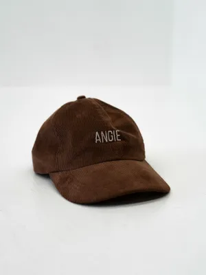 Corduroy Cap - Chocolate