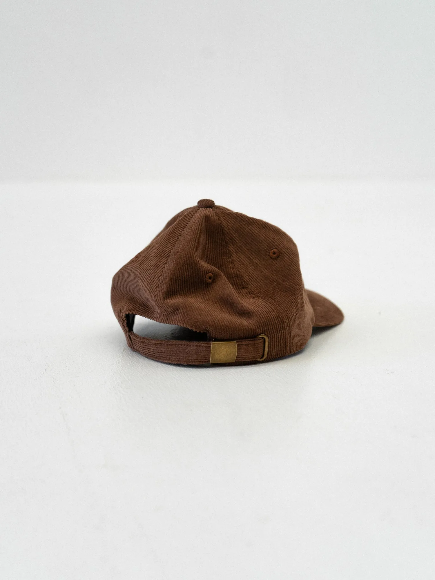 Corduroy Cap - Chocolate