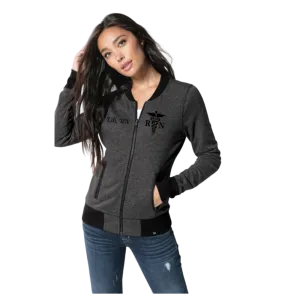 Custom RN Nurse Full Zip Jacket