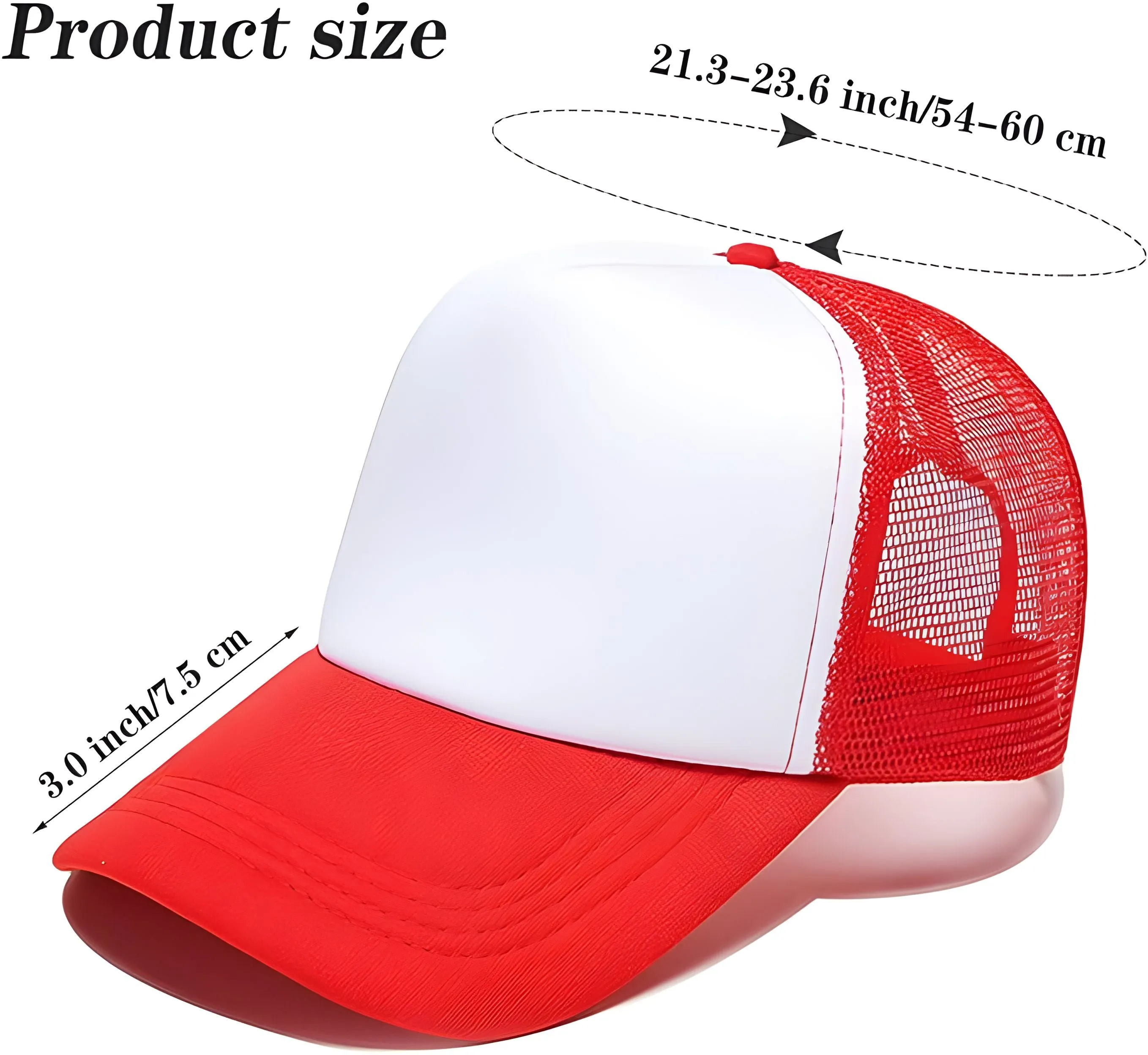 Design 2 Unisex Mesh Trucker Hat - Durable and Stylish