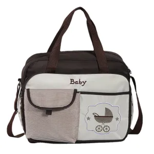 Diaper Bags Mommy Bag Large Capacity Multi-Functional Fashion One Shoulder Crossbody Waterproof