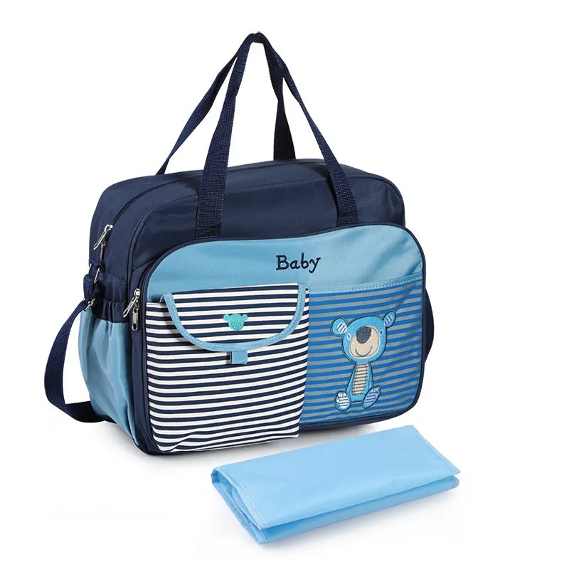 Diaper Bags Mommy Bag Large Capacity Multi-Functional Fashion One Shoulder Crossbody Waterproof