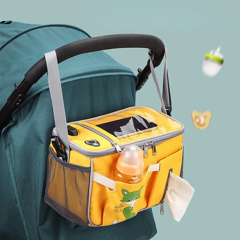 Diaper Bags Mommy Bag Large Capacity Multi-Functional Fashion out Mother and Baby