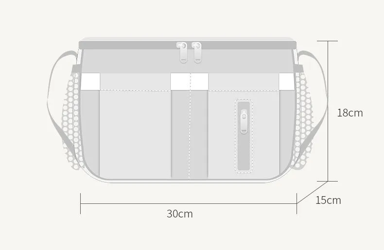 Diaper Bags Mommy Bag Large Capacity Multi-Functional Fashion out Mother and Baby