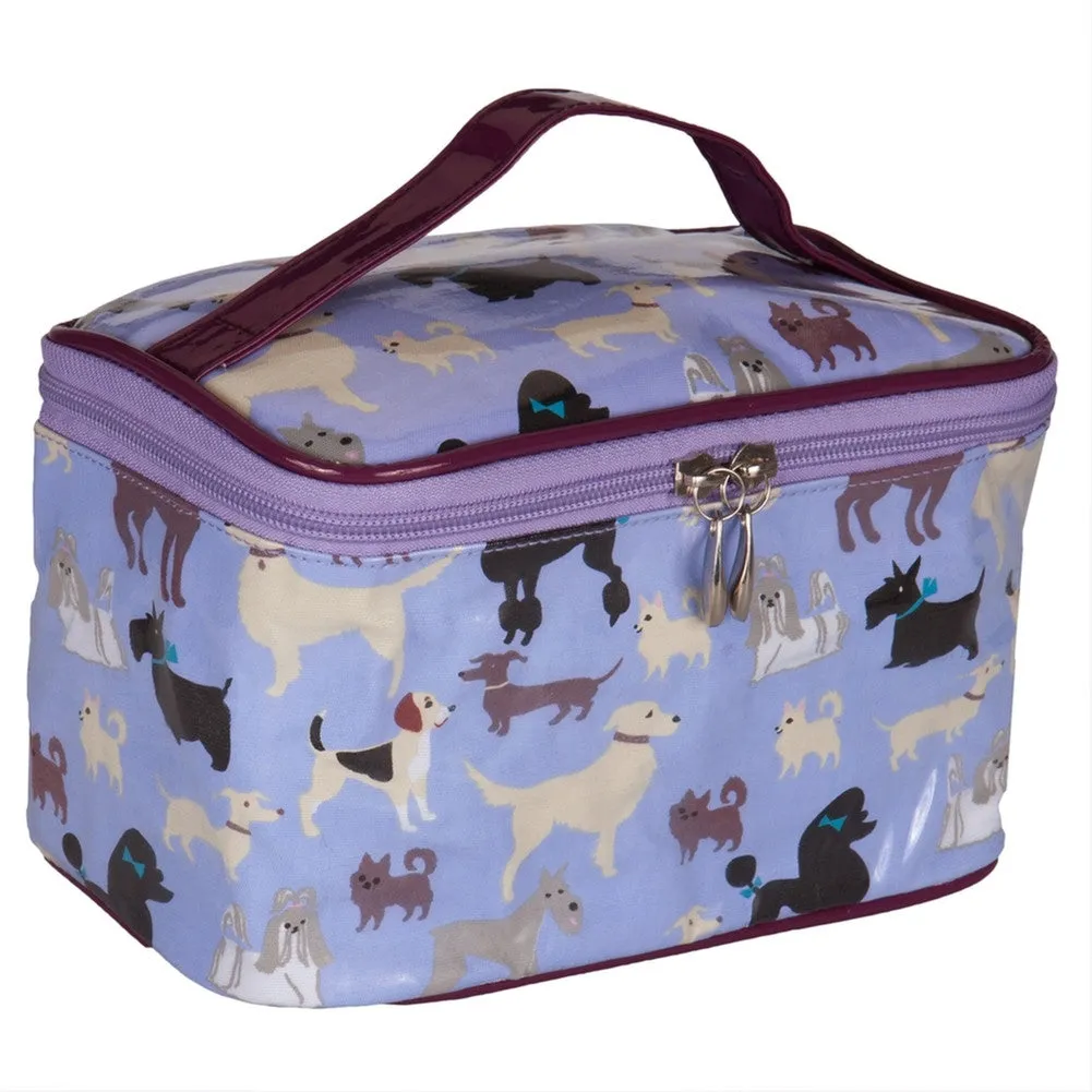 Dogs Standing All-Over Train Case
