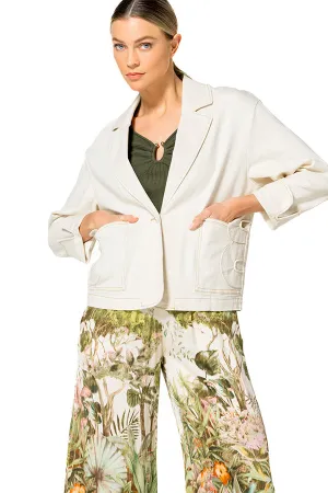 FANTASY PATCH POCKETS OVERSIZED JACKET