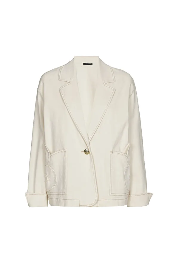 FANTASY PATCH POCKETS OVERSIZED JACKET