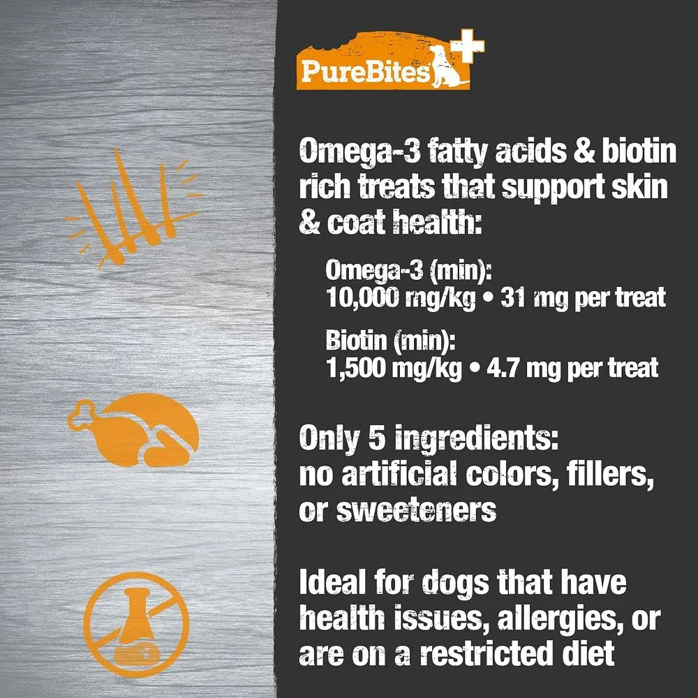 Functional Skin & Coat Freeze Dried Dog Treats