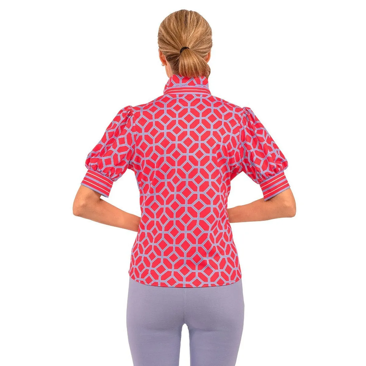 Gretchen Scott Puff Sleeve - Lucy in The Sky With Diamonds Top