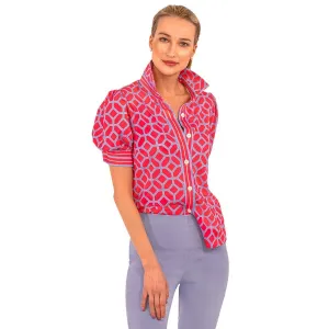 Gretchen Scott Puff Sleeve - Lucy in The Sky With Diamonds Top