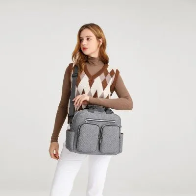 Grey Functional changing bag