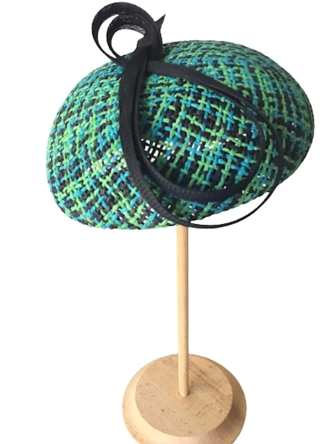 Lovely Small Straw Beret  Stylish Summer Hat