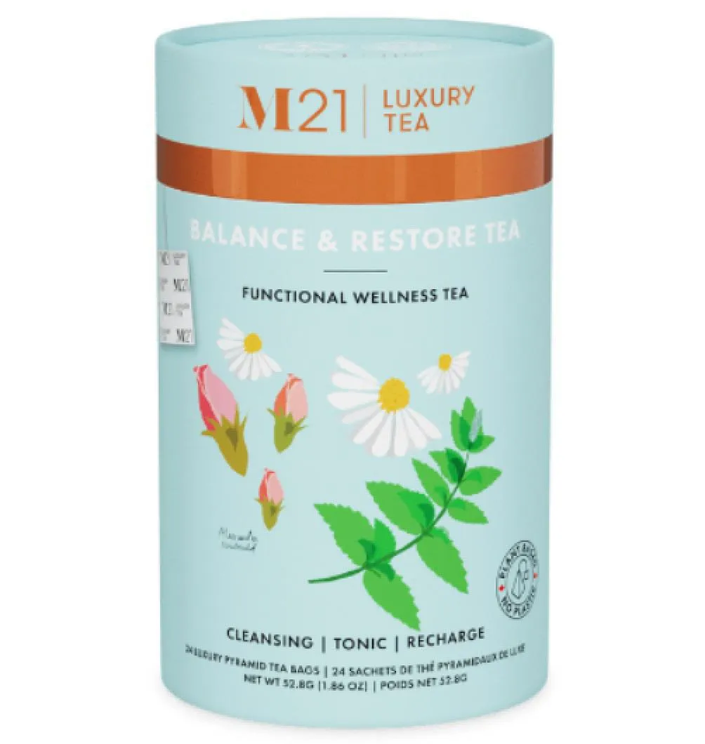 M21 Functional Wellness Luxury Tea | Balance & Restore