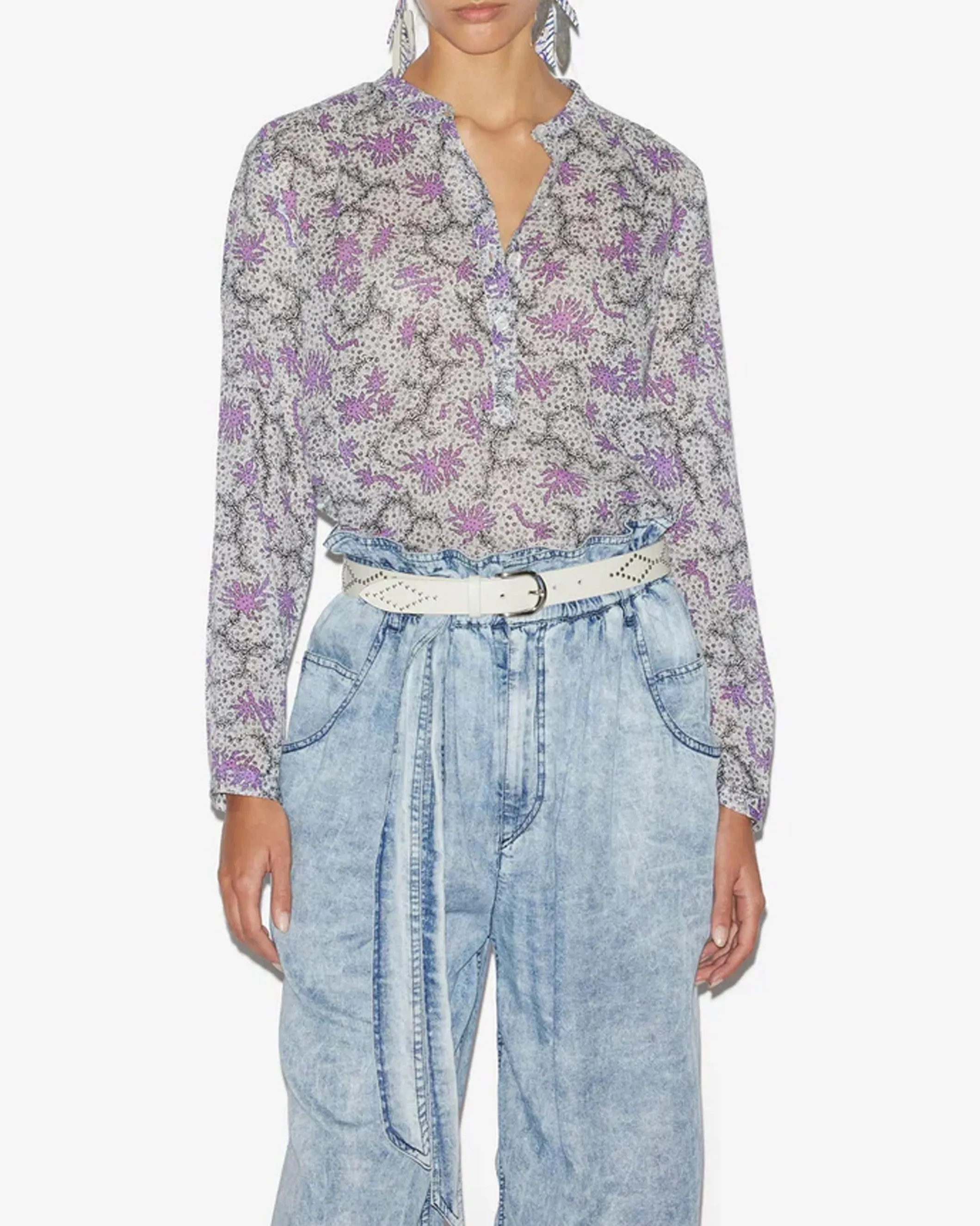 Maria Printed Blouse