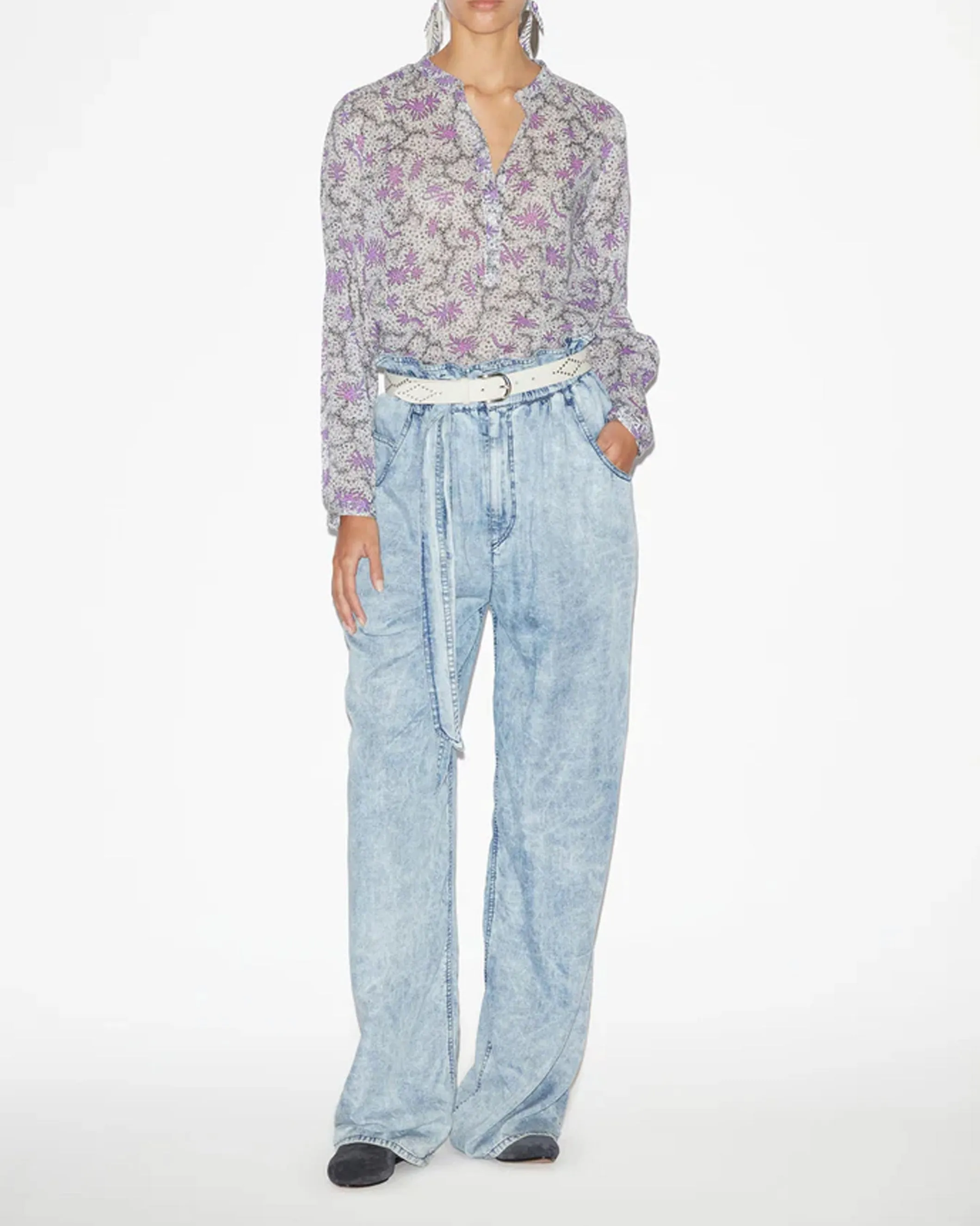 Maria Printed Blouse