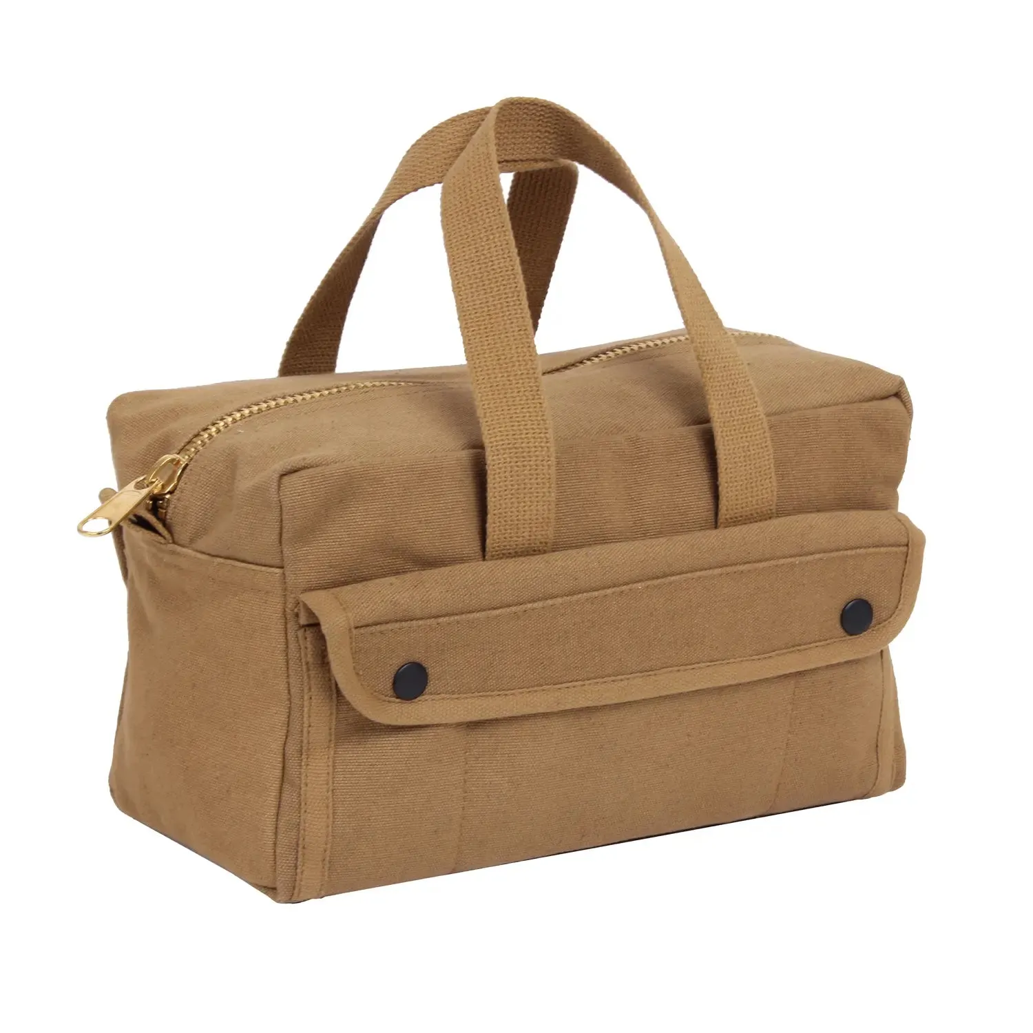 Mechanic's Tool Bag with Brass Zipper