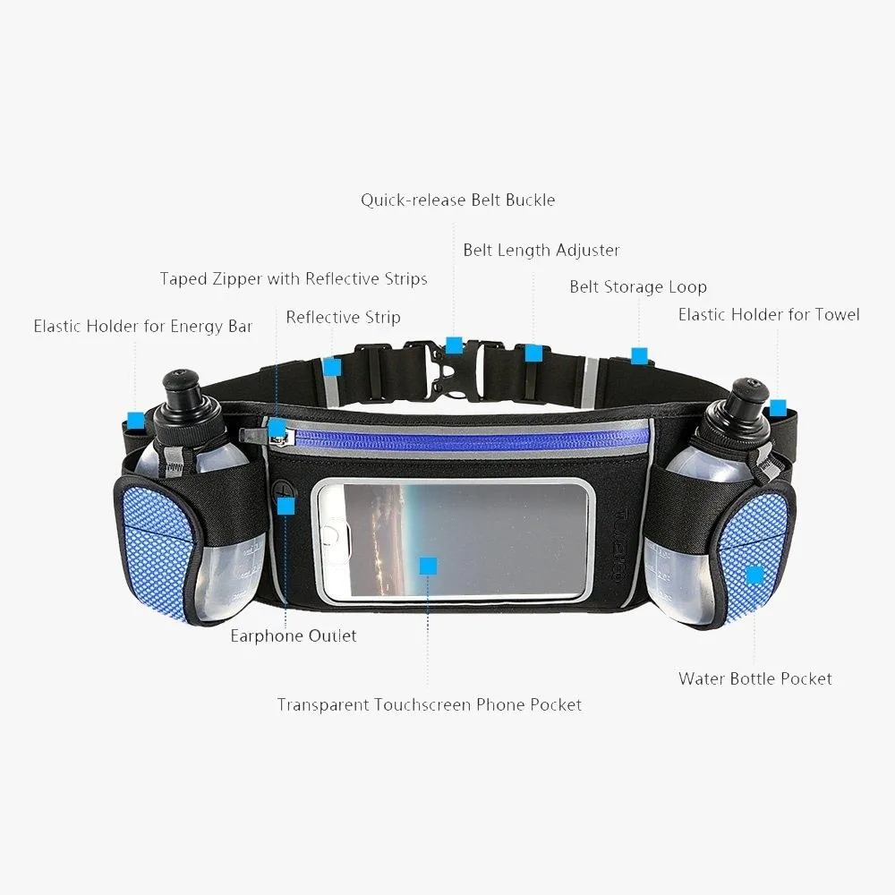 Multi-functional Hydration Running Waist Bag - Unisex
