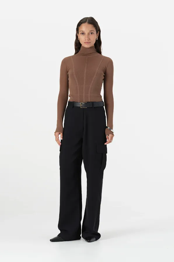 Odette Knit Top Tan