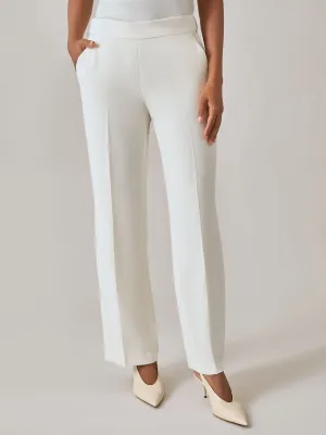 Petite Pull On Pant, Iconic Stretch Crepe