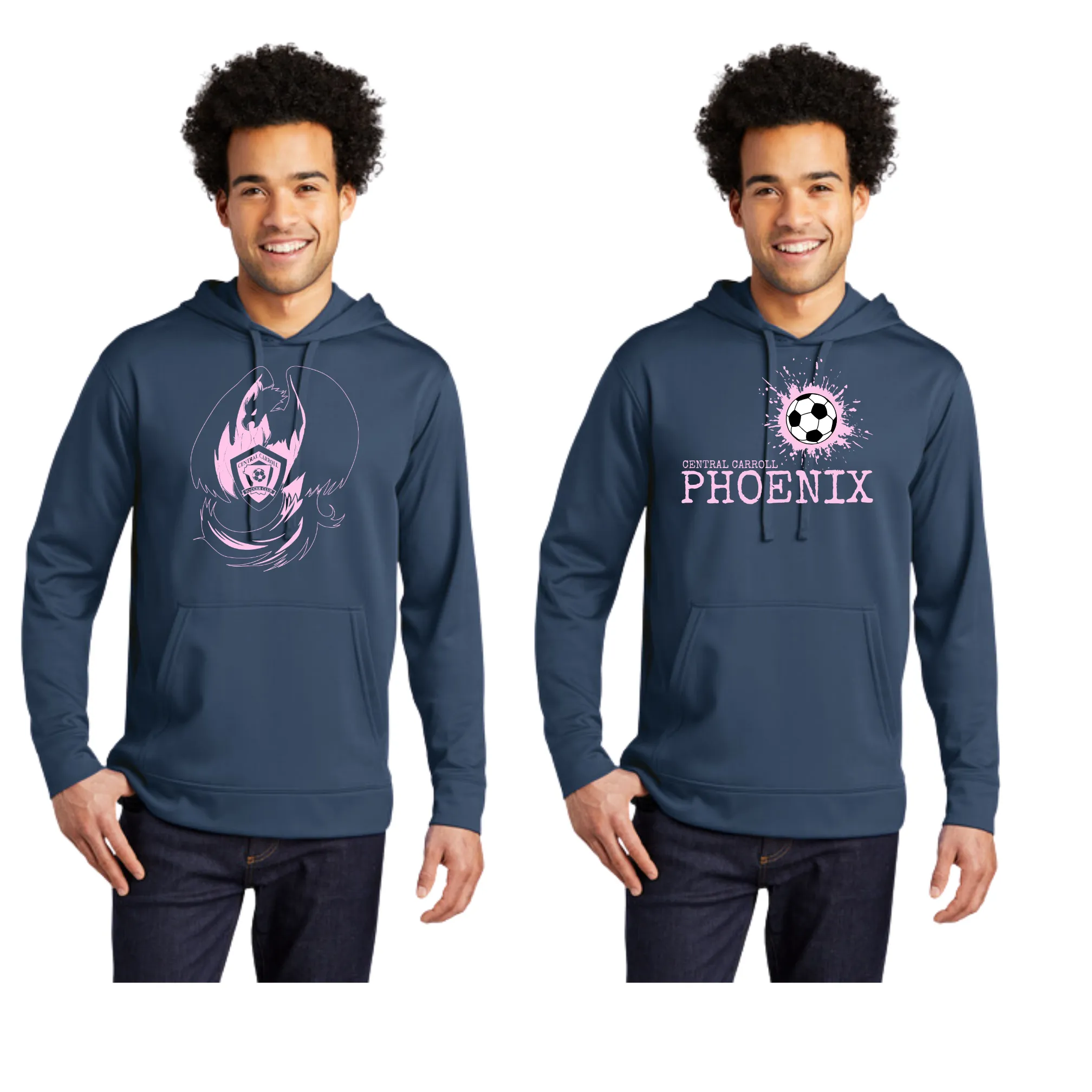 Port & Company® Performance Fleece Pullover Hooded Sweatshirt Adult- CC Phoenix soccer