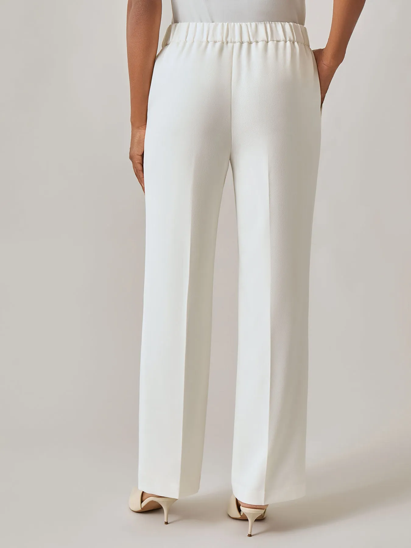 Pull On Pant, Iconic Stretch Crepe