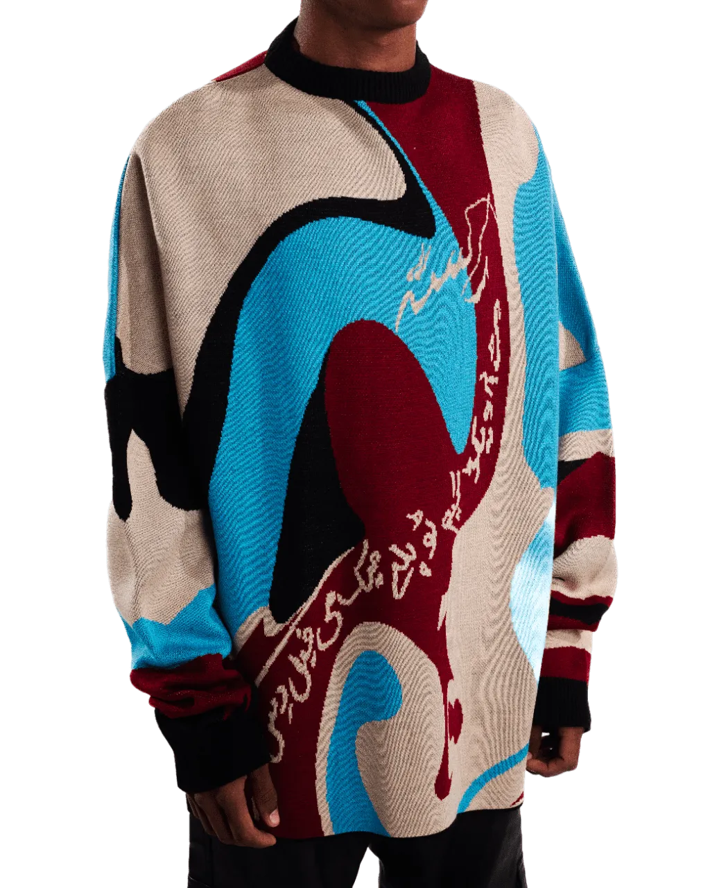 "WICKED GAME" JACQUARD SWEATER
