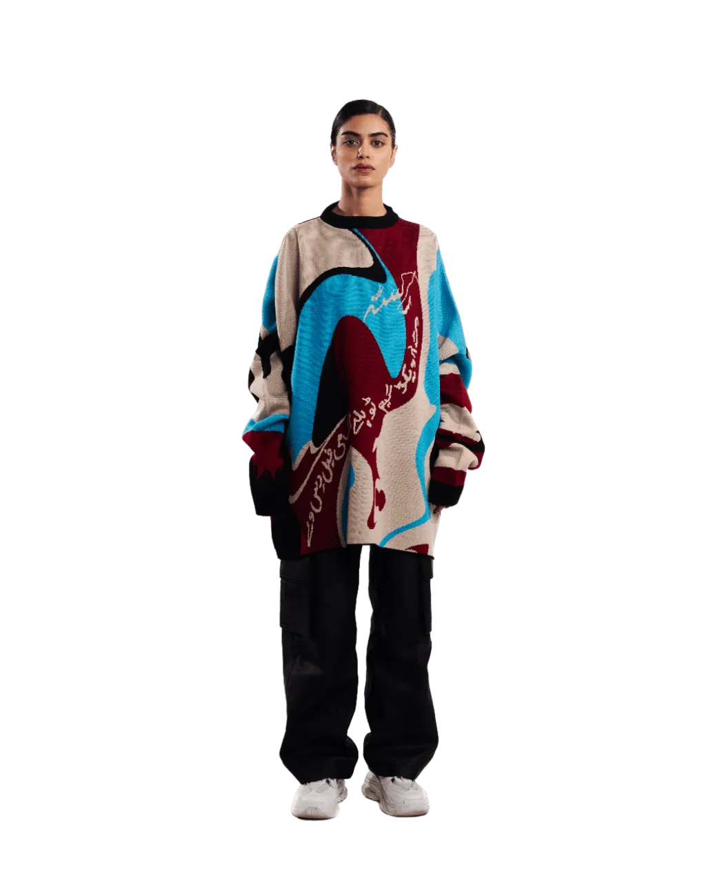 "WICKED GAME" JACQUARD SWEATER