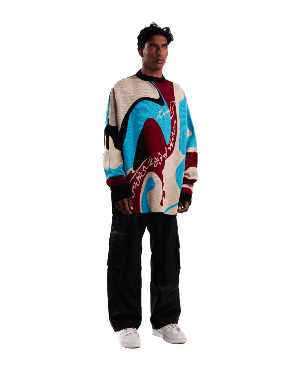 "WICKED GAME" JACQUARD SWEATER