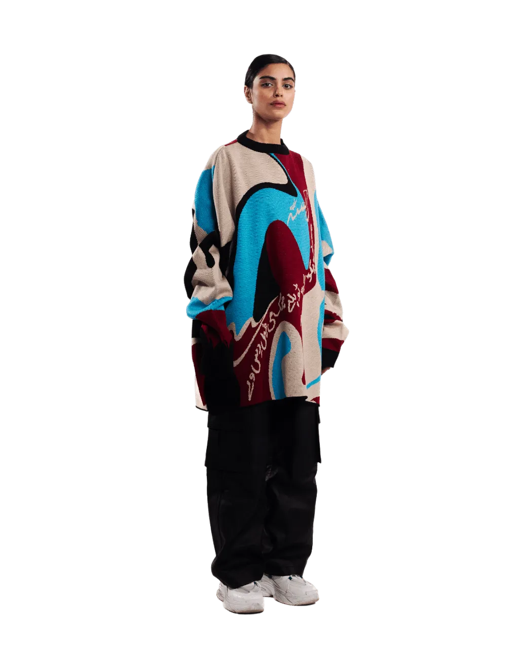 "WICKED GAME" JACQUARD SWEATER