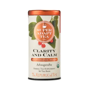 Republic of Tea Superadapt Clarity And Calm 36 tea bags
