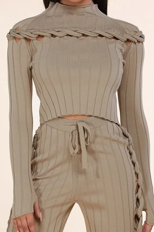 RICKI RIBBED SET