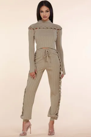RICKI RIBBED SET