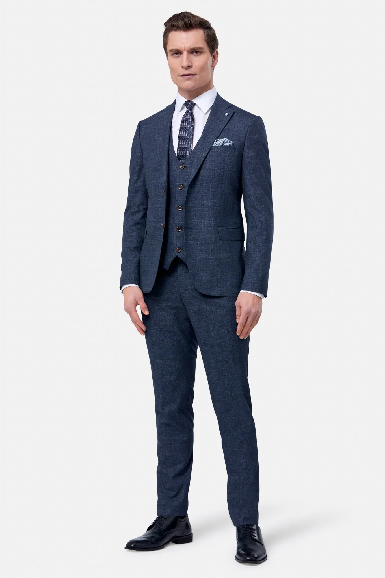 Ross 3 Piece Navy Suit