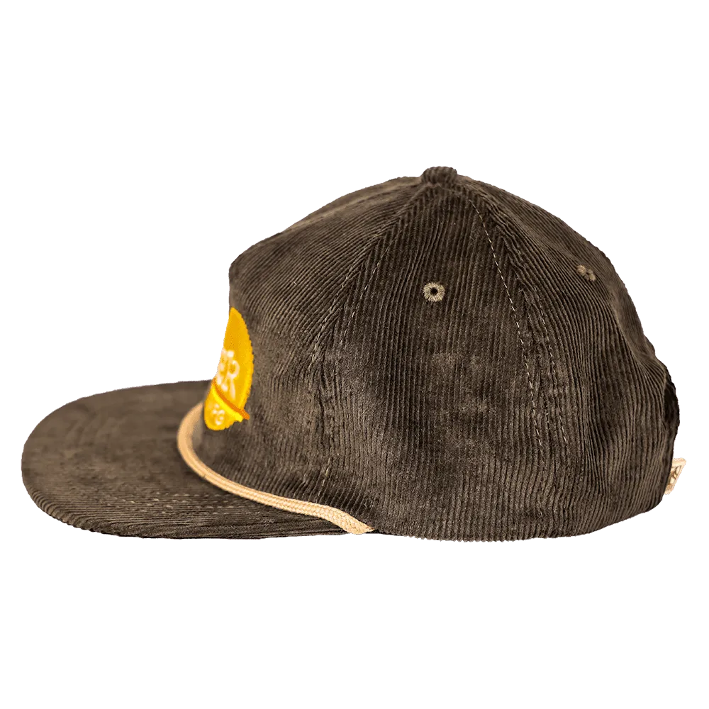 Rustek MFG Retro Hemp Corduroy Strapback | Green