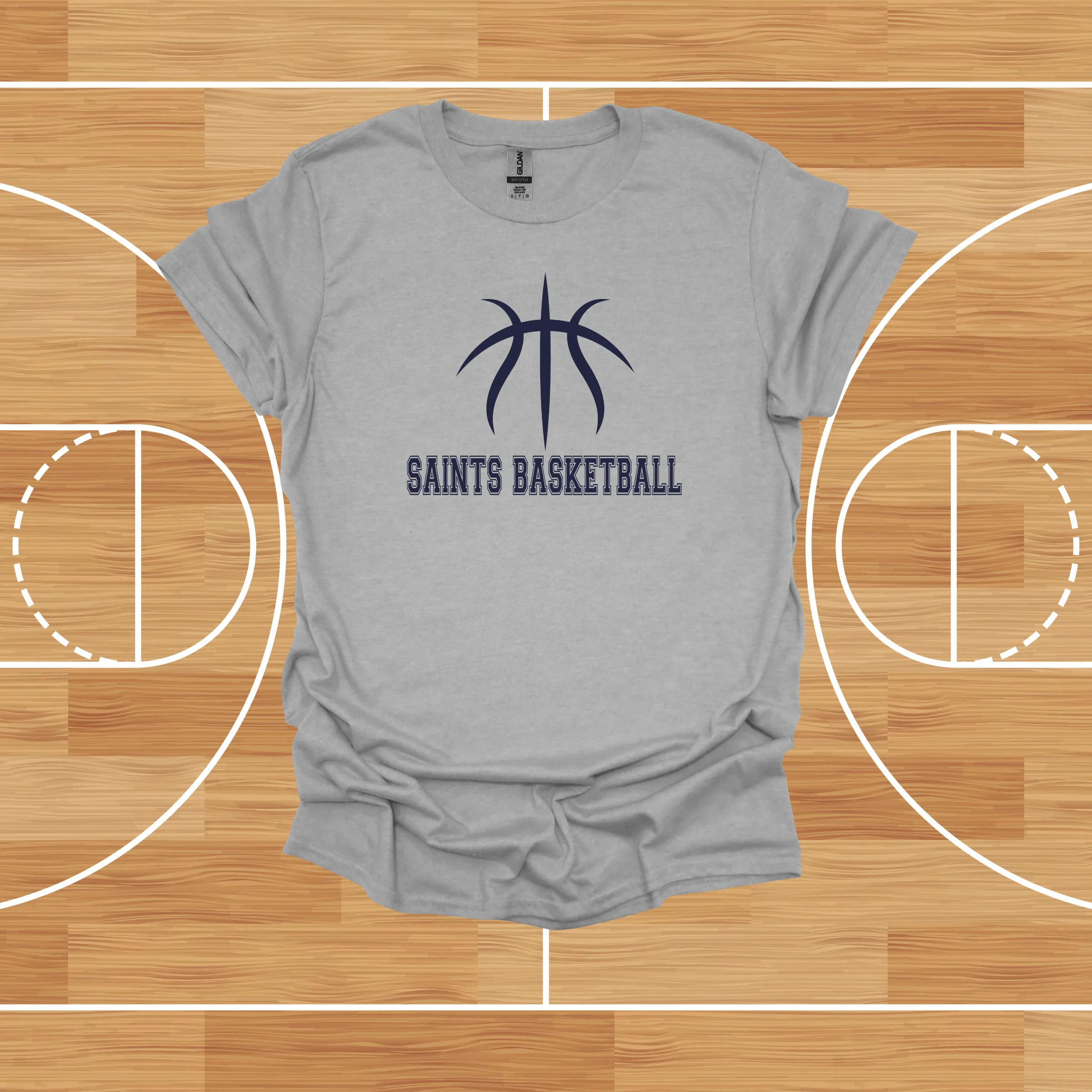 Saints Classic Basketball Tee