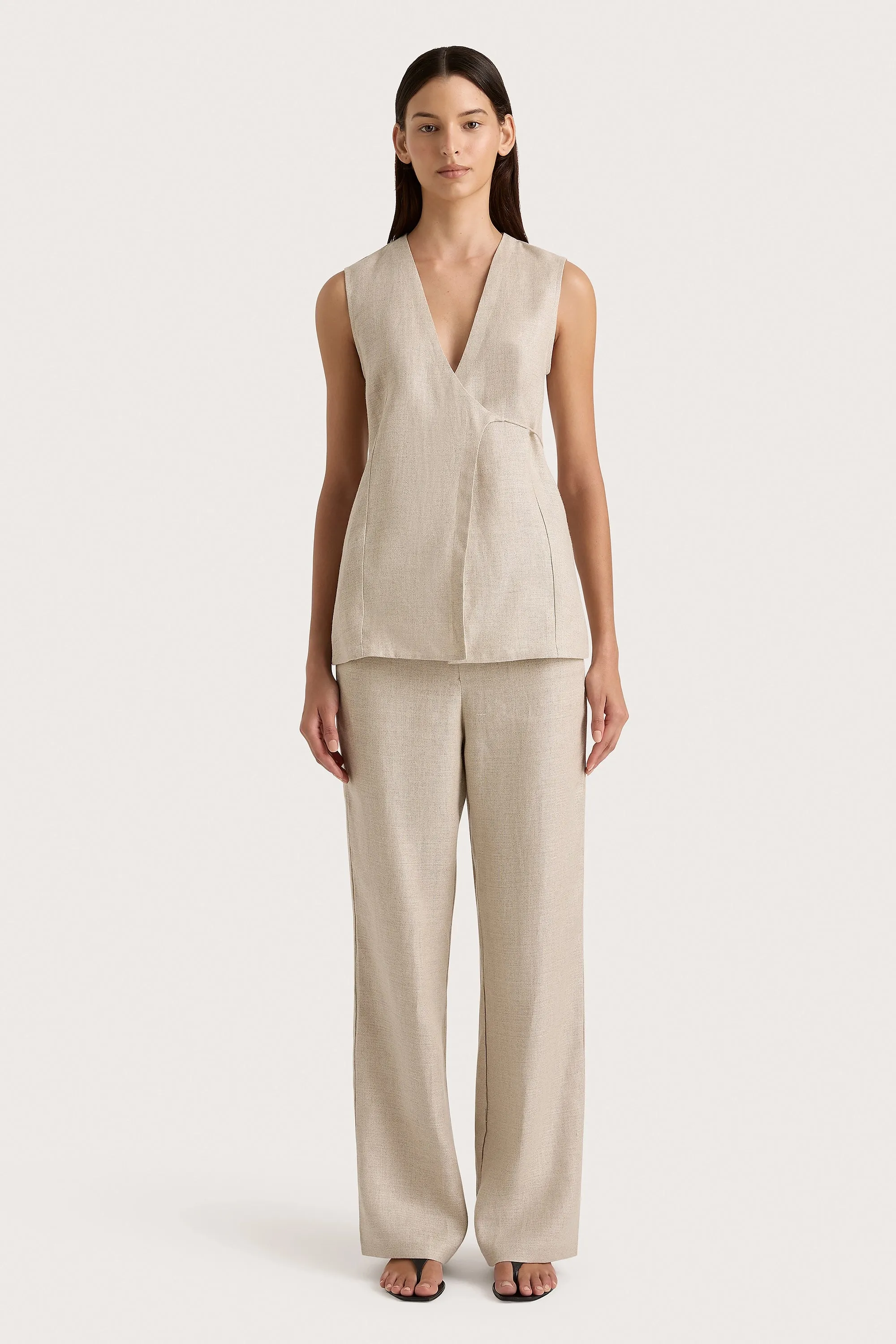 Sanne Pant Oatmeal - Final Sale