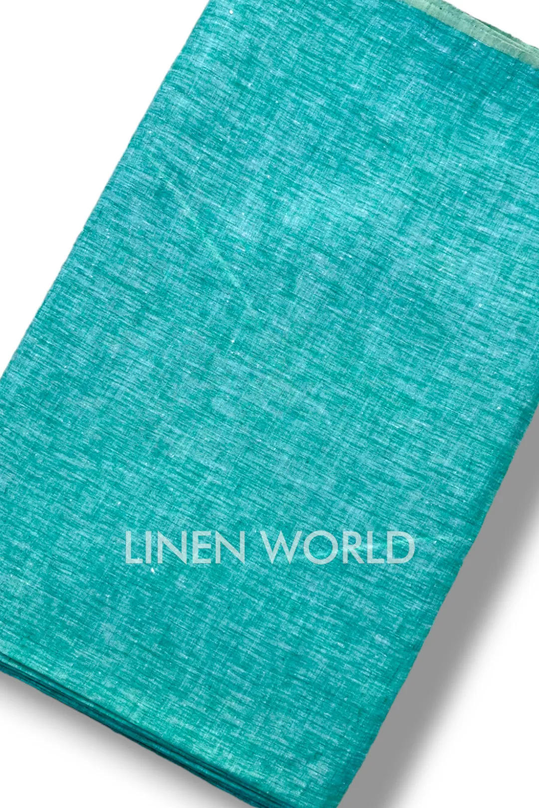 Sea Green Linen Fabric (60 Lea)