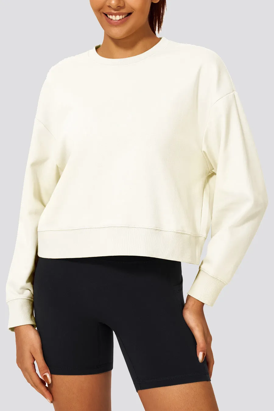 Short Oversized Sweatshirt