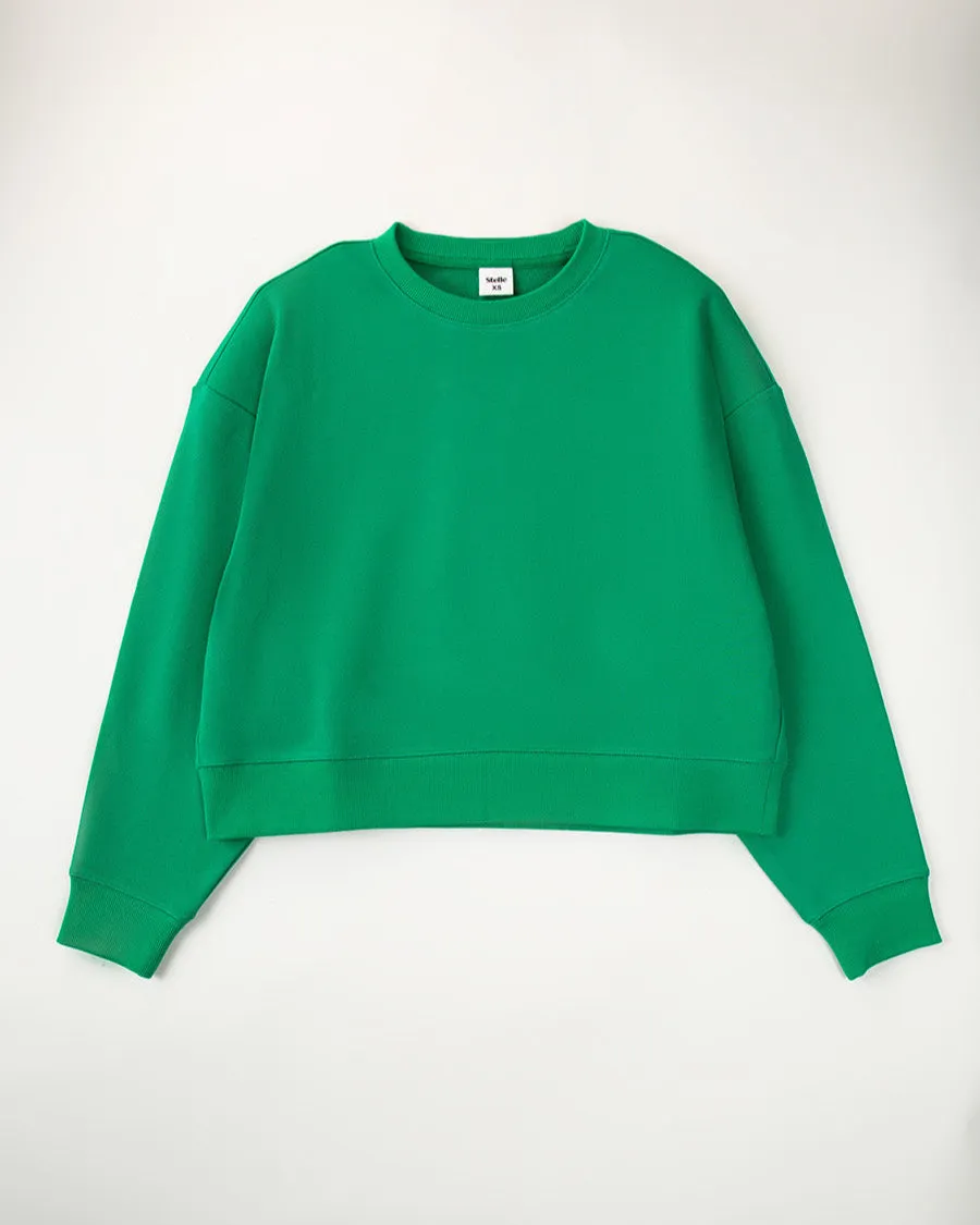 Short Oversized Sweatshirt