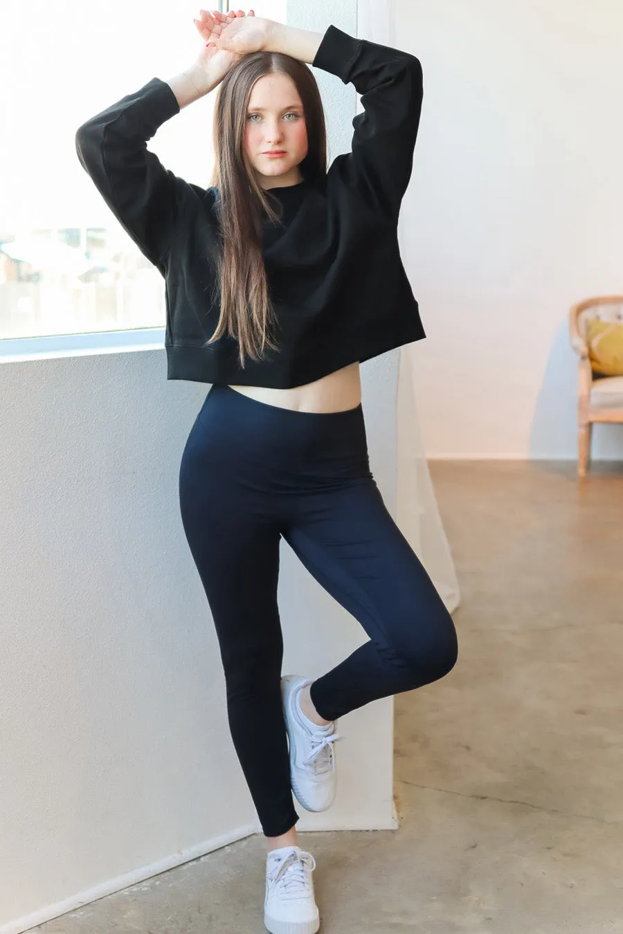 Short Oversized Sweatshirt