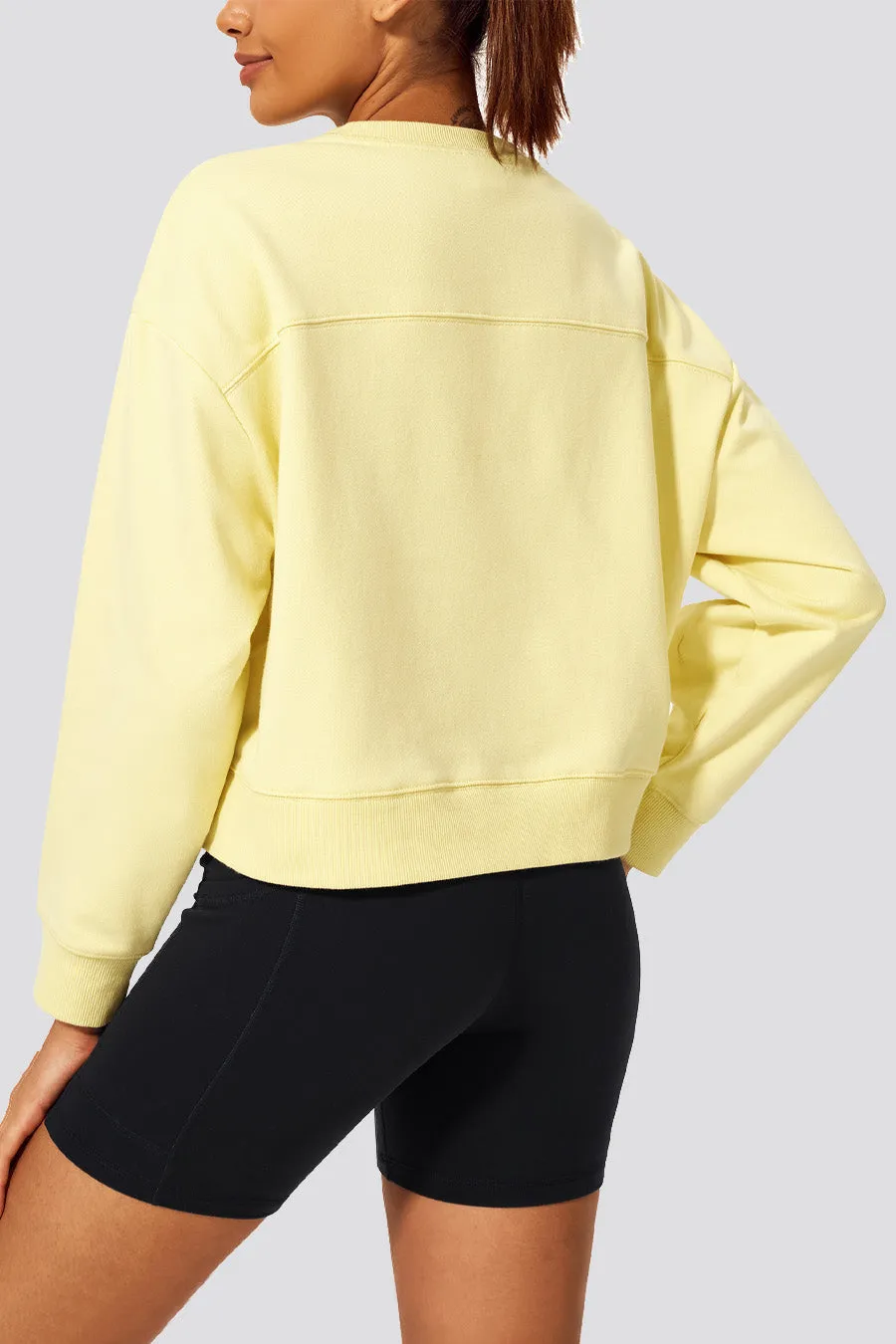 Short Oversized Sweatshirt
