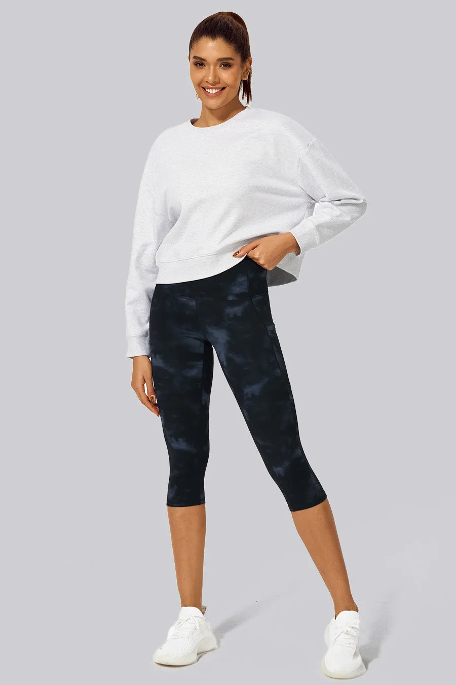 Short Oversized Sweatshirt